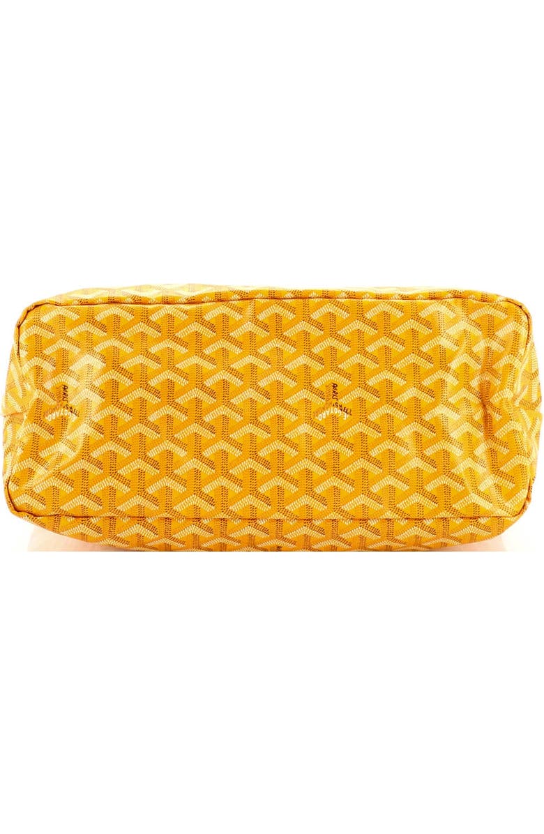 Pre-Owned Goyard Boheme Hobo Coated Canvas, Alternate, color, Yellow