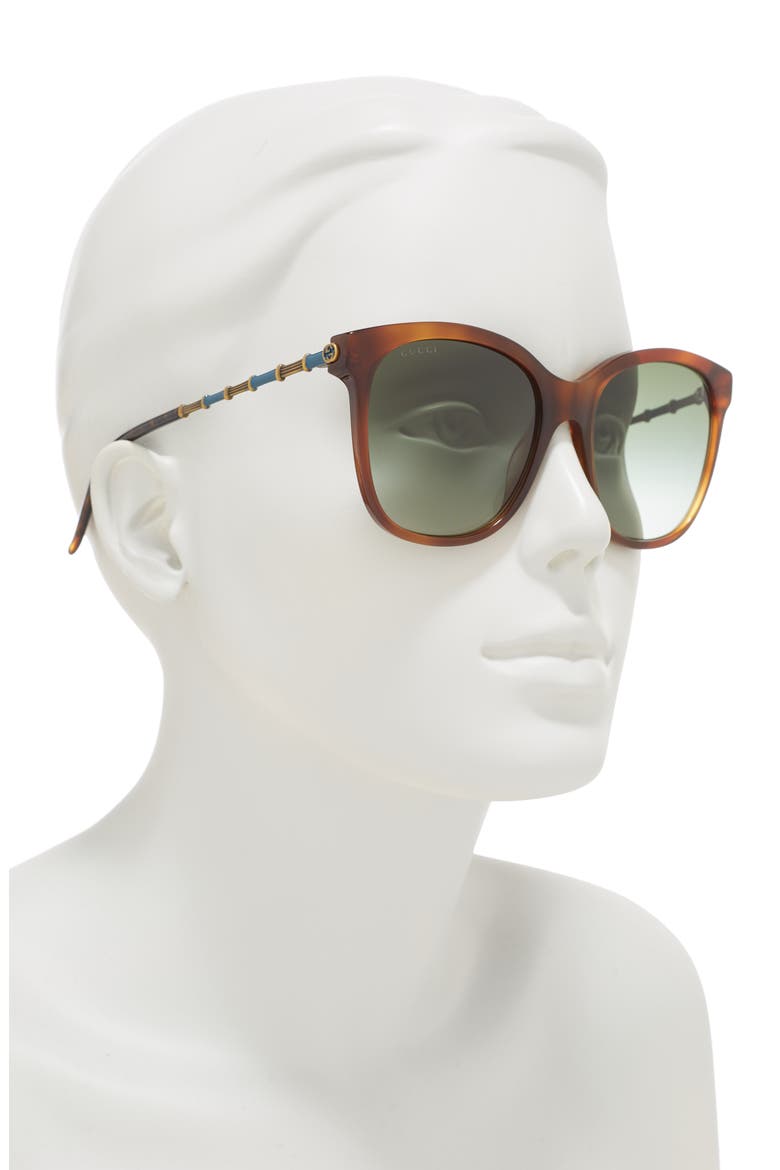 56mm Sunglasses, Alternate, color, HAVANA