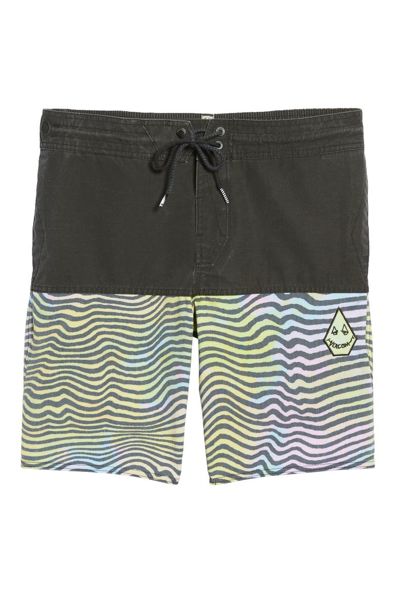Vibes Half Stoney Board Shorts, Alternate, color, MULTI