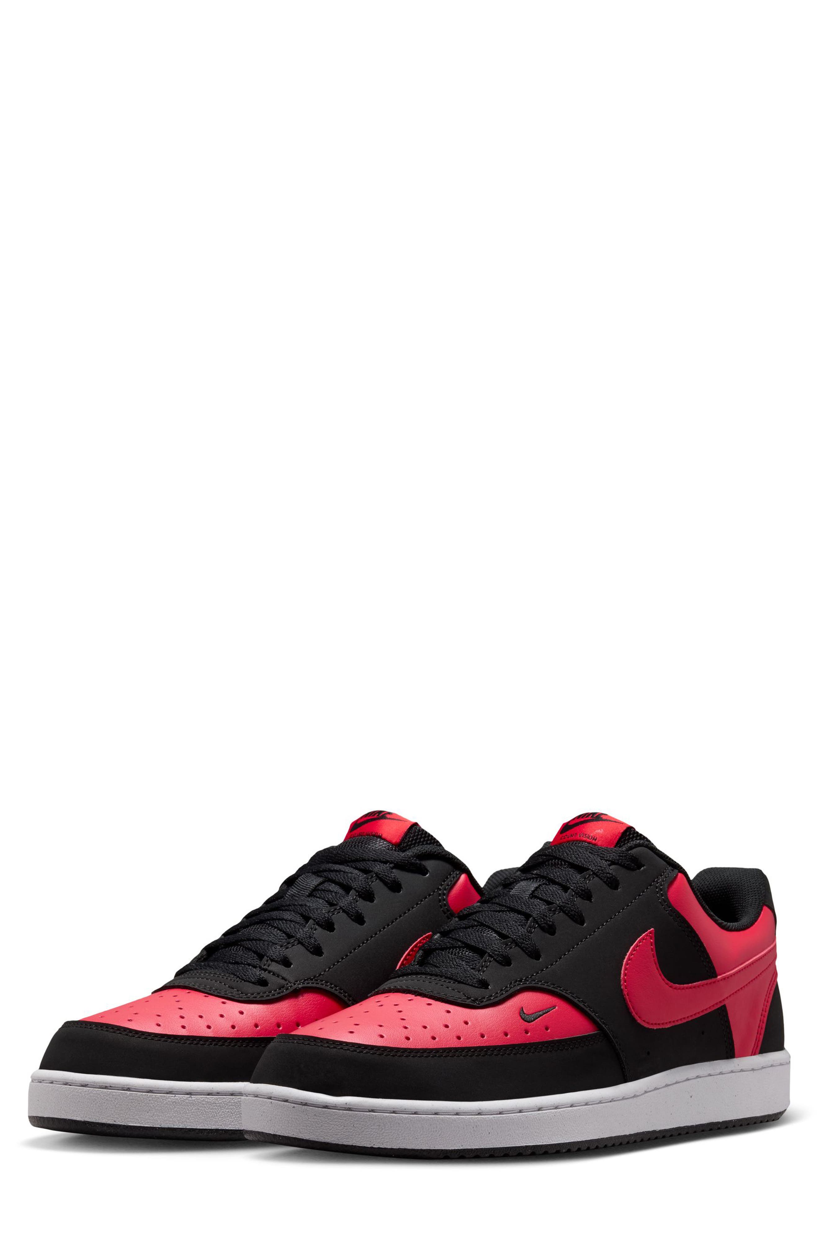BLACK/ UNIVERSITY RED