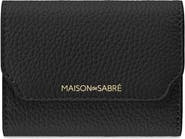 MAISON de SABRÉ Leather Trifold Wallet