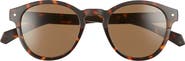 Polaroid 49mm Polarized Round Sunglasses