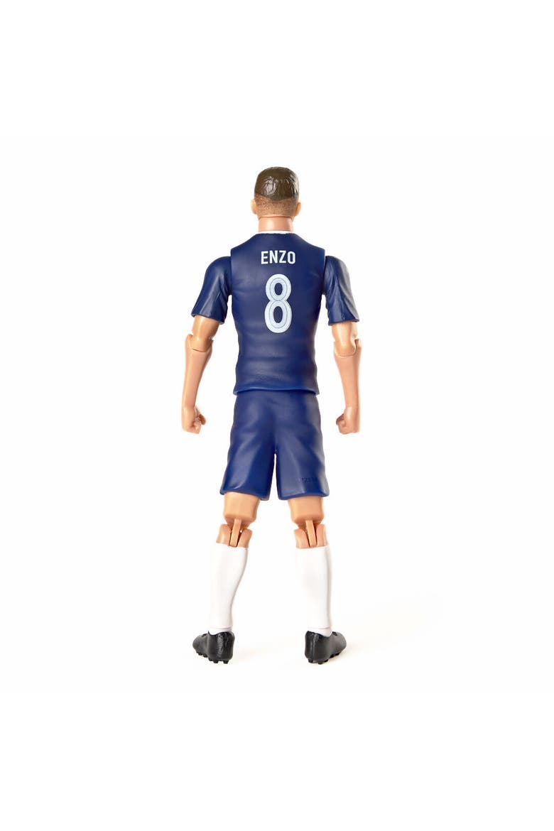 SOCKERS Chelsea F.C. Enzo Fernández 8" Collectible Soccer Action Figure, Alternate, color, Blue