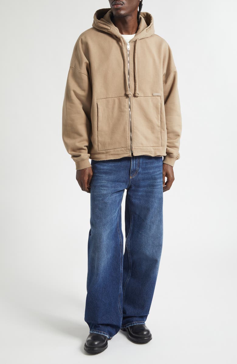 Dolce&Gabbana Cotton Full Zip Hoodie, Alternate, color, M0160 Corda 1