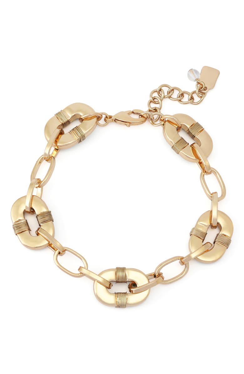 Robert Lee Morris Reversible Semiprecious Stone Bracelet, Alternate, color, 
