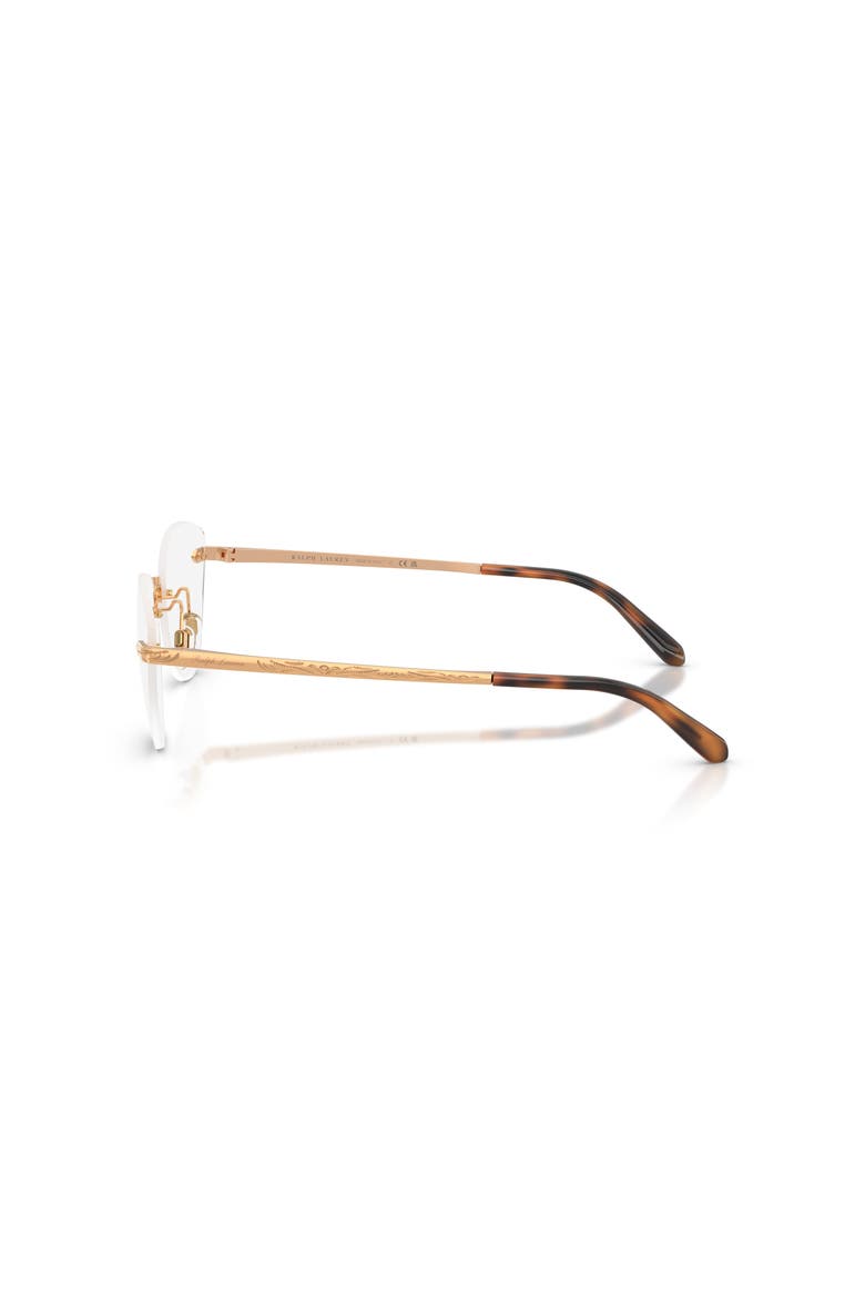56mm Cat Eye optical glasses, Alternate, color, Gold
