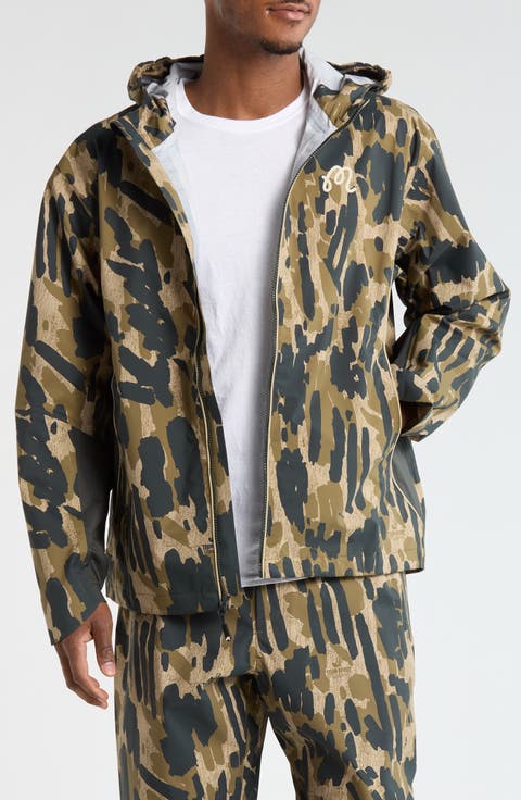 Tour Divot Camouflage Rain Jacket