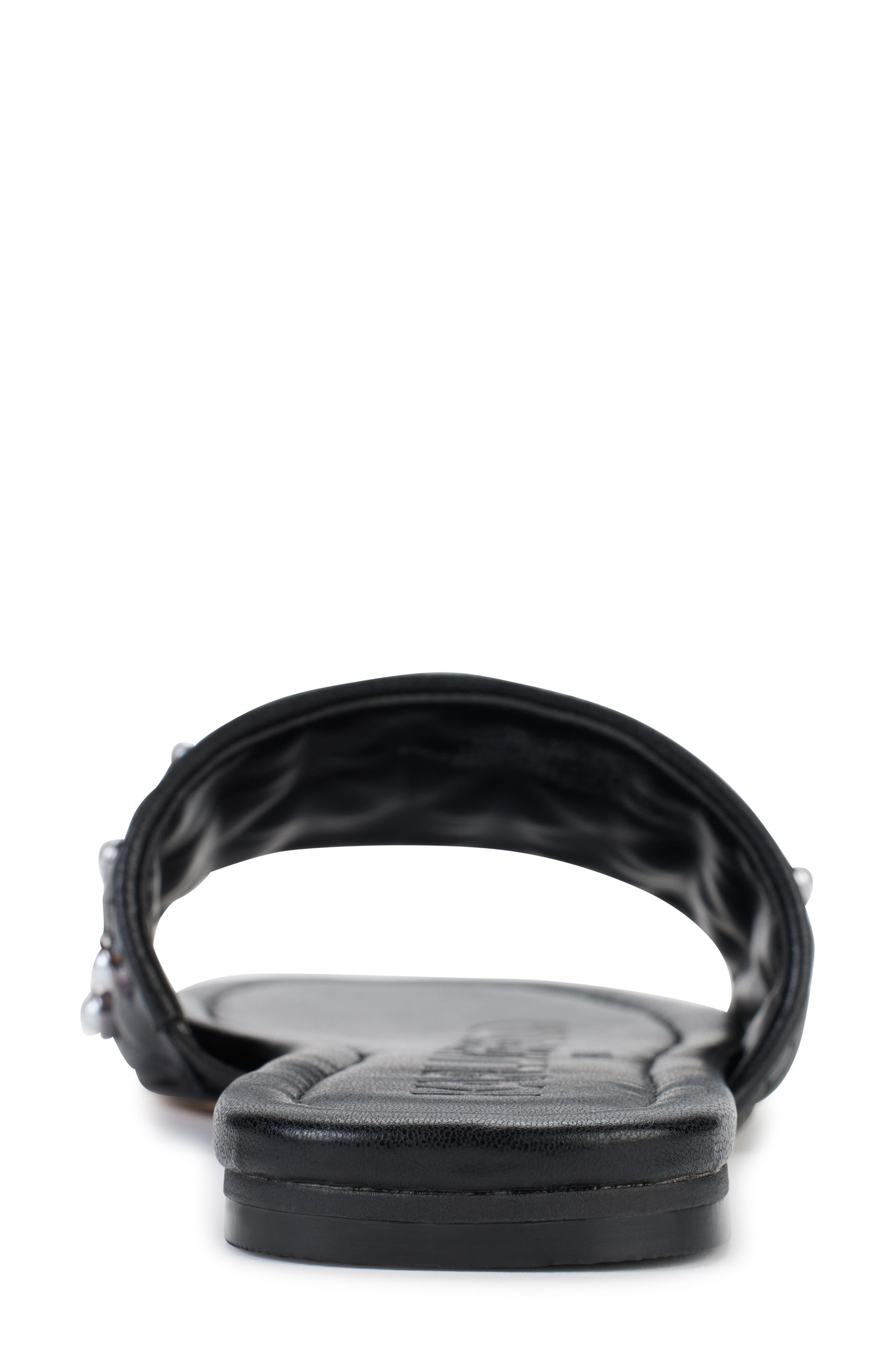 KARL LAGERFELD PARIS Madyson Imitation Pearl Slide Sandal, Alternate, color, 