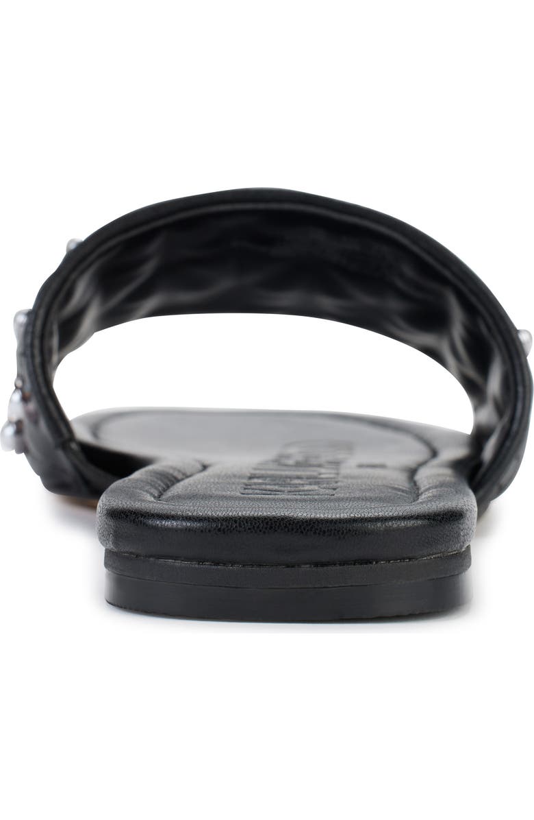 KARL LAGERFELD PARIS Madyson Imitation Pearl Slide Sandal, Alternate, color,