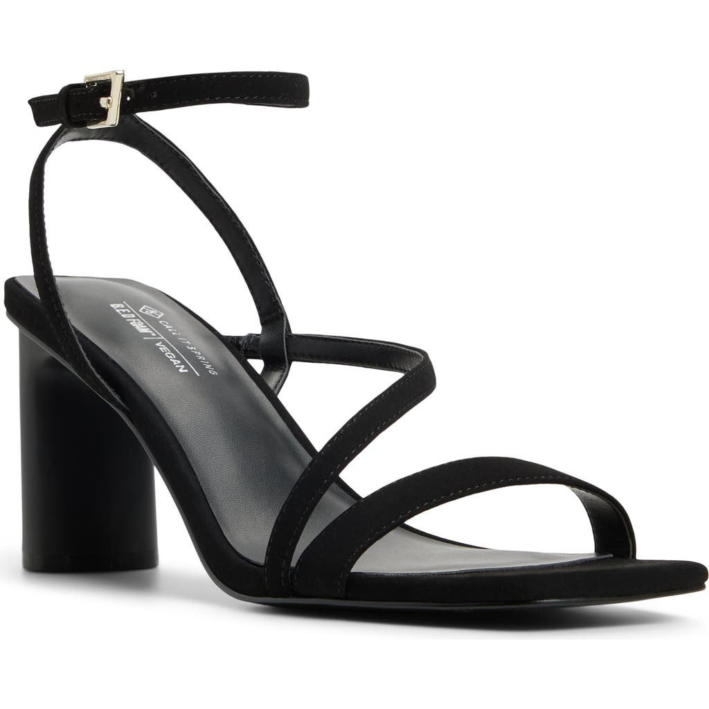 Call It Spring Laney Ankle Strap Sandal In Black