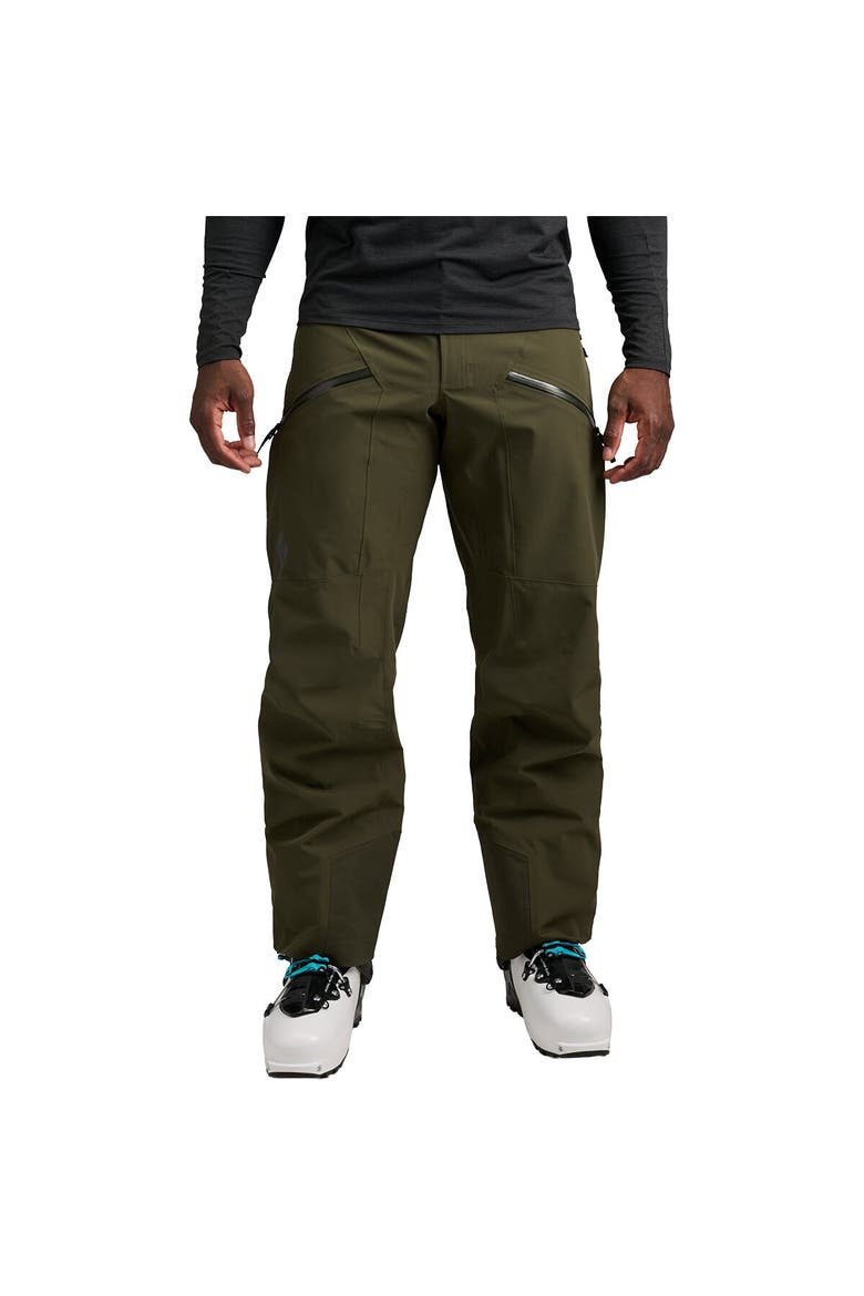 Men's Recon Stretch Ski Pant, Main, color, Dark Moss