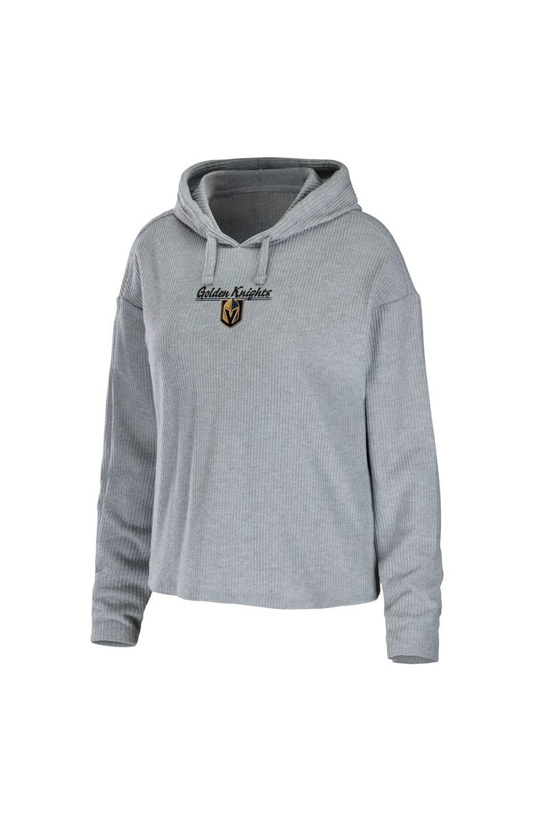 WEAR by Erin Andrews Women's WEAR by Erin Andrews Heather Gray Vegas Golden Knights Logo Pullover Hoodie & Pants Sleep Set, Alternate, color, Heather Gray
