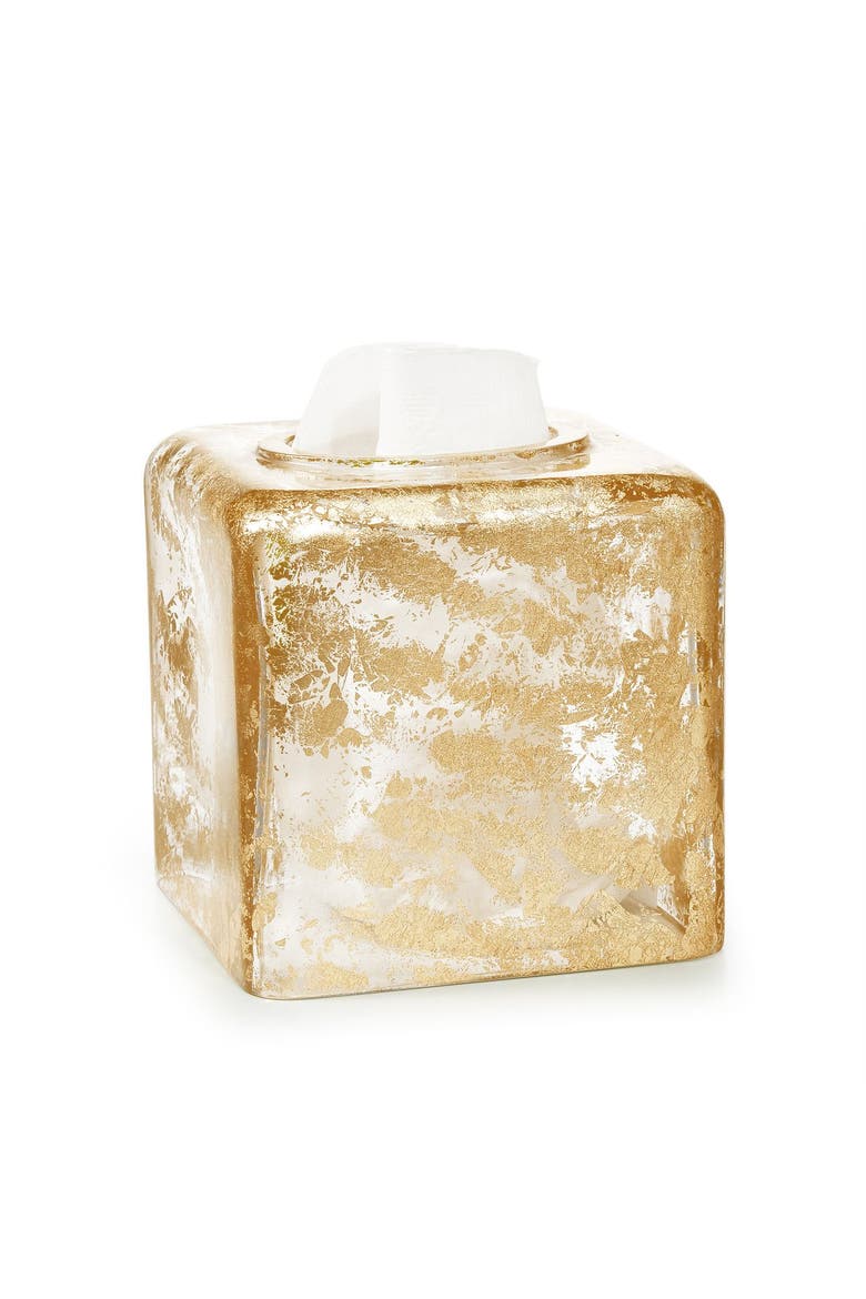 Lydia Gold Tissue Cover, Main, color, GOLD