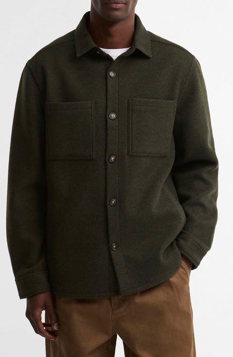 Marltown Wool Blend Shirt Jacket