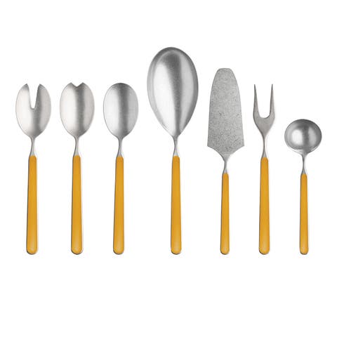 Fantasia Pewter Serving Set - 7 Pieces