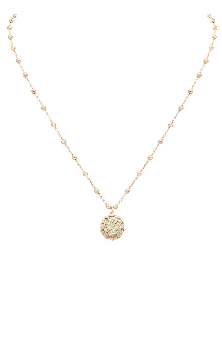Uncommon James by Kristin Cavallari Small Atocha Coin Necklace, Alternate, color, 