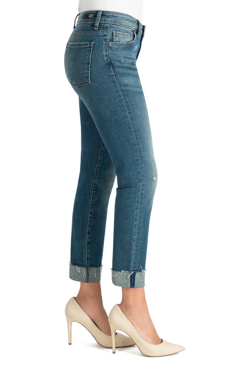 KUT from the Kloth Catherine Distressed Boyfriend Jeans, Alternate, color,