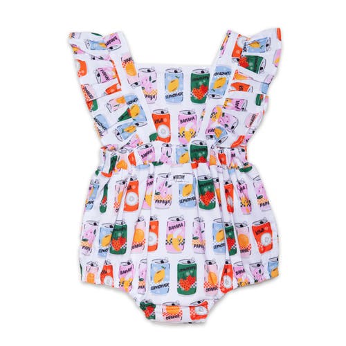 WORTHY THREADS WORTHY THREADS RUFFLE SLEEVE BUBBLE ROMPER