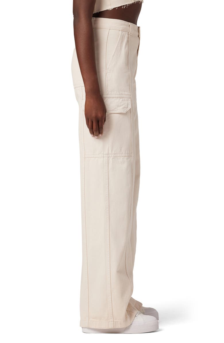 Hudson Jeans High Waist Wide Leg Cargo Pants, Alternate, color,