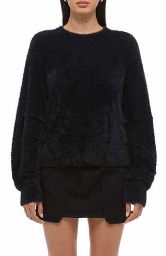 Apex Eyelash Faux Fur Sweater