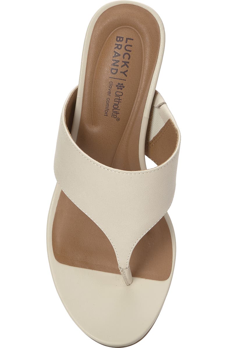 Lucky Brand Libbie Platform Wedge Flip Flop, Alternate, color,