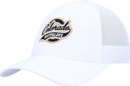 AHEAD Men's Ahead White Colorado Buffaloes Brant Trucker Adjustable Hat