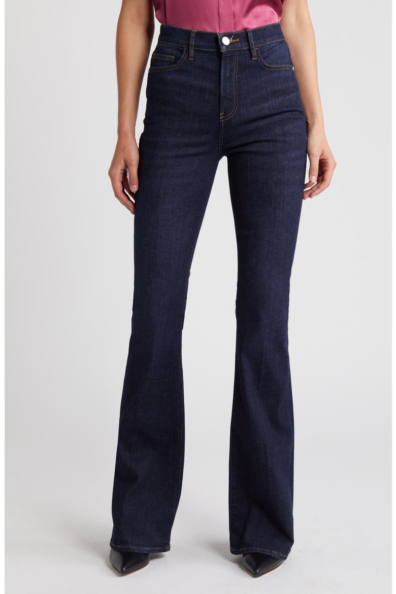 Le High Flare Jeans, Main, color, FAWCETT