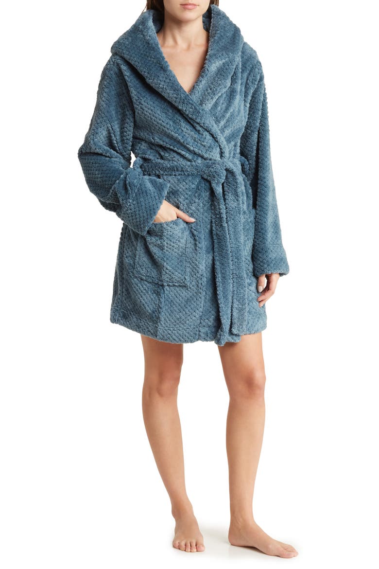Warm & Fuzzy Robe, Main, color, PINE