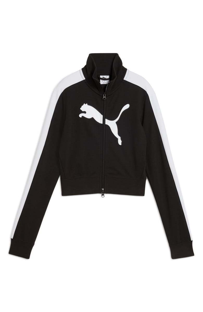 PUMA Future Archive Slim Track Jacket, Alternate, color, Puma Black-Puma White