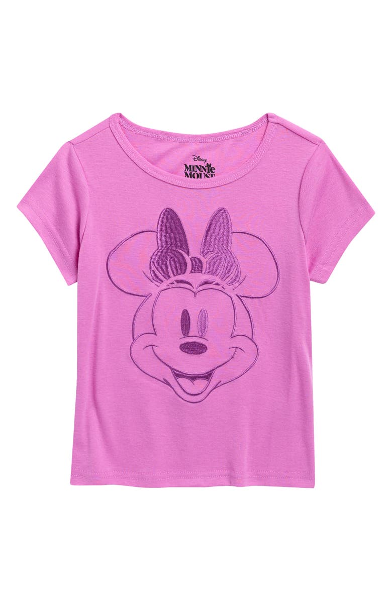 Freeze Kids' Disney Minnie Baby Rib T-Shirt, Main, color,