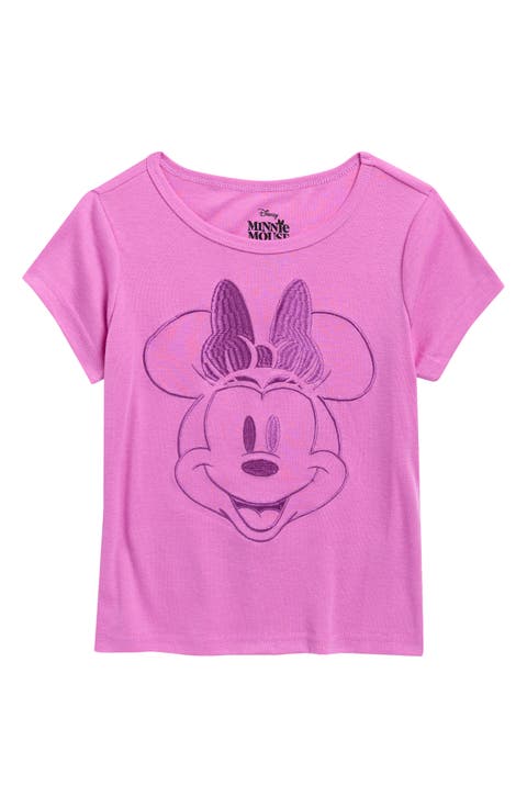 Kids' Disney Minnie Baby Rib T-Shirt (Little Kid & Big Kid)