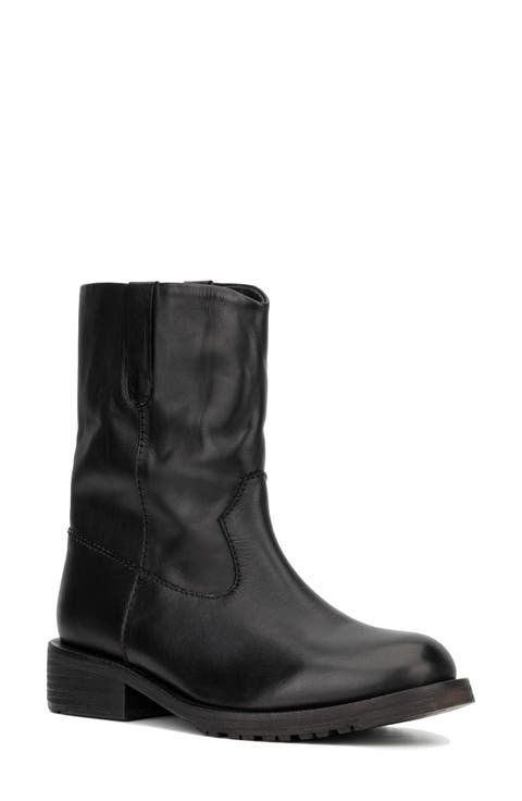 Alaina Leather Boot (Women)