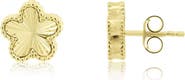 The Lovery Fine Jewelry Fluted Flower Stud Earrings