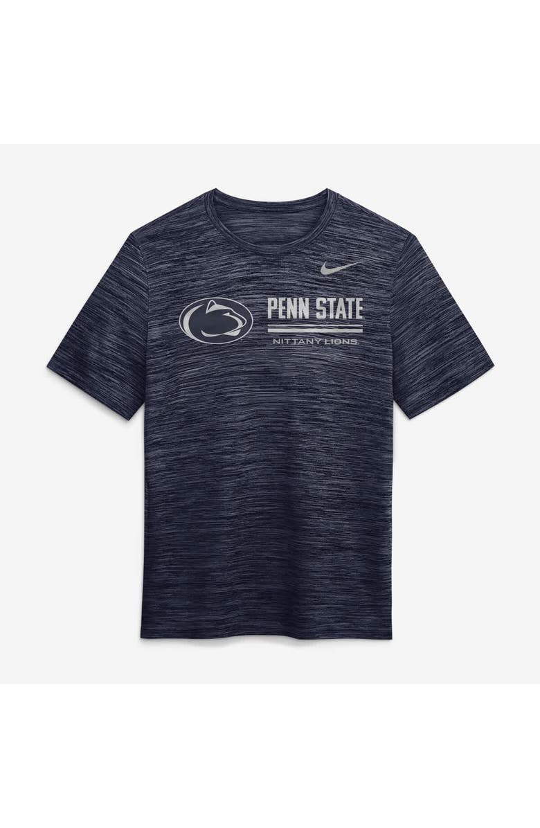 Nike Men's Nike Navy Penn State Nittany Lions Sideline Velocity Dri-FIT T-Shirt, Alternate, color, Navy