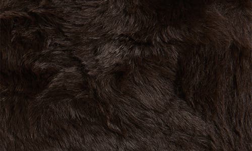 Tasha Faux Fur Bucket Hat In Brown