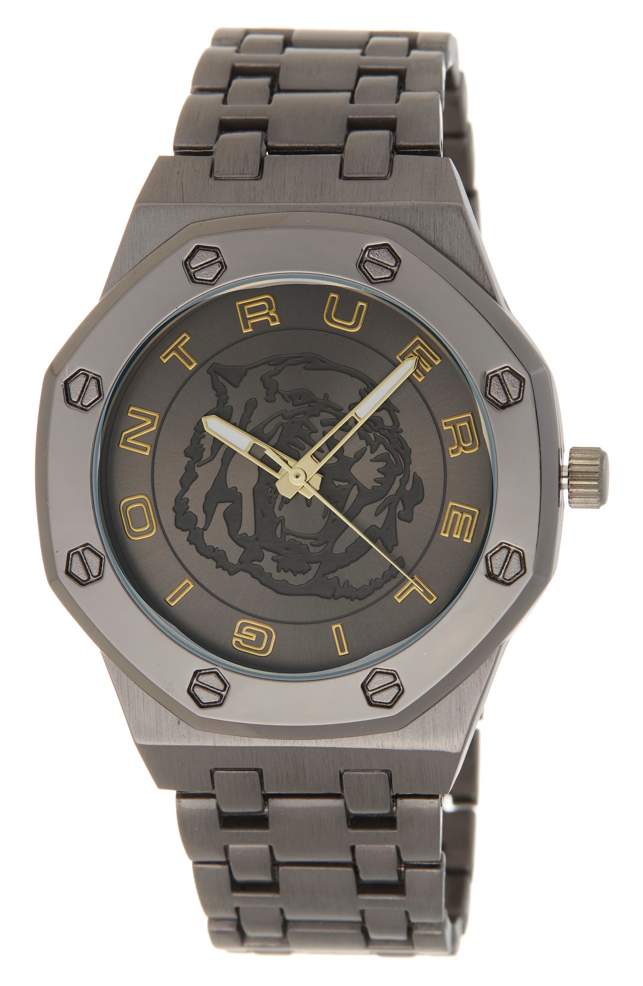 True Religion Tiger Bracelet Watch, 42mm