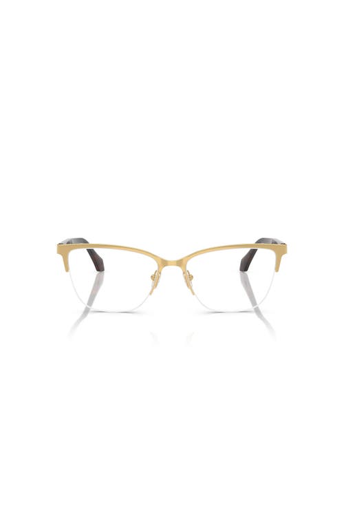 Versace 54mm Cat Eye Optical Glasses In Black