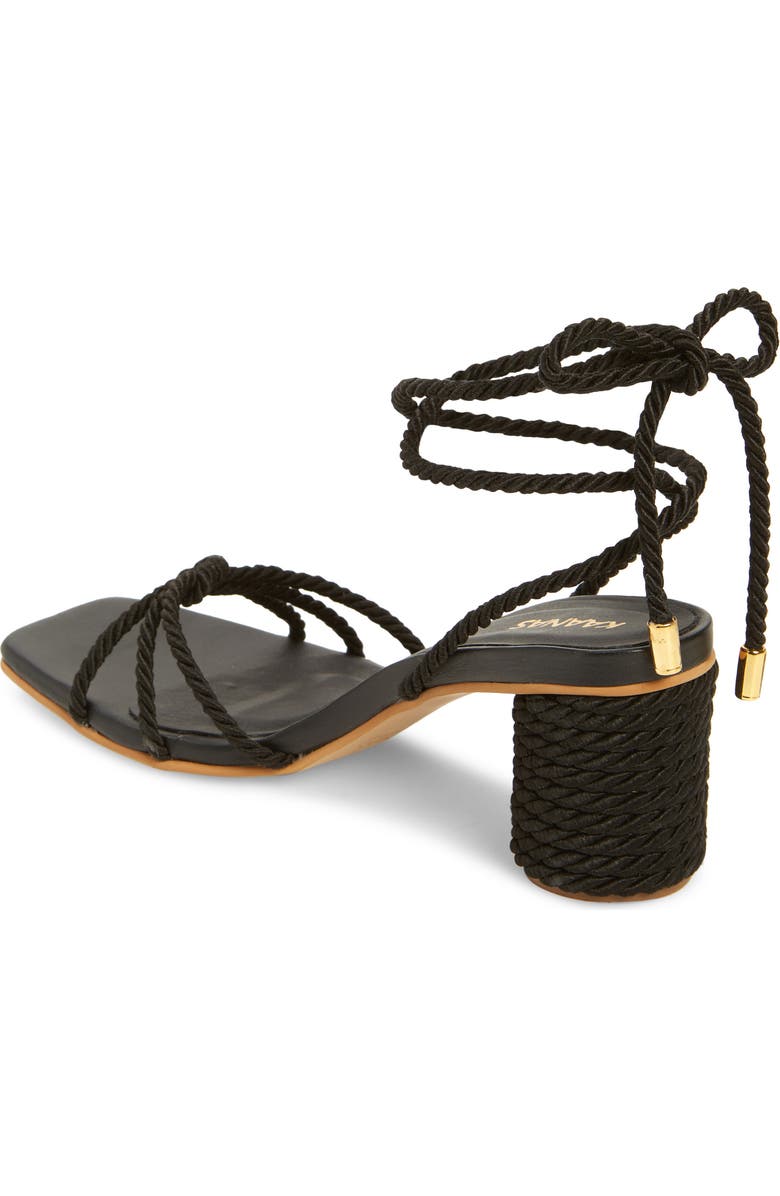 Kaanas Frida Ankle Wrap Sandal, Alternate, color,