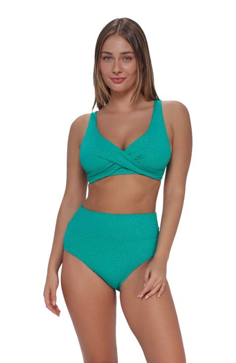 Hannah High Waist Bikini Swim Bottoms