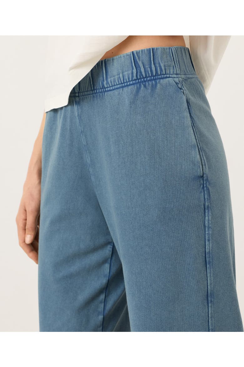 Organic Cotton Weekends Relaxed Sweatpant, Alternate, color, Washed Wedgewood Blue