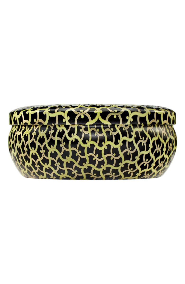 Voluspa Jardin de Verveine 3-Wick Tin Candle, Main, color, Black Tones