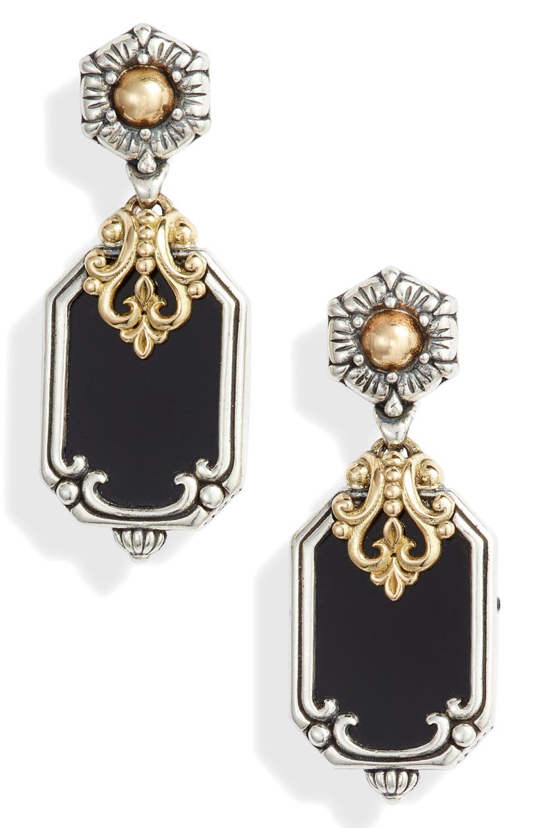 Konstantino Calypso Shield Drop Earrings, Main, color, 