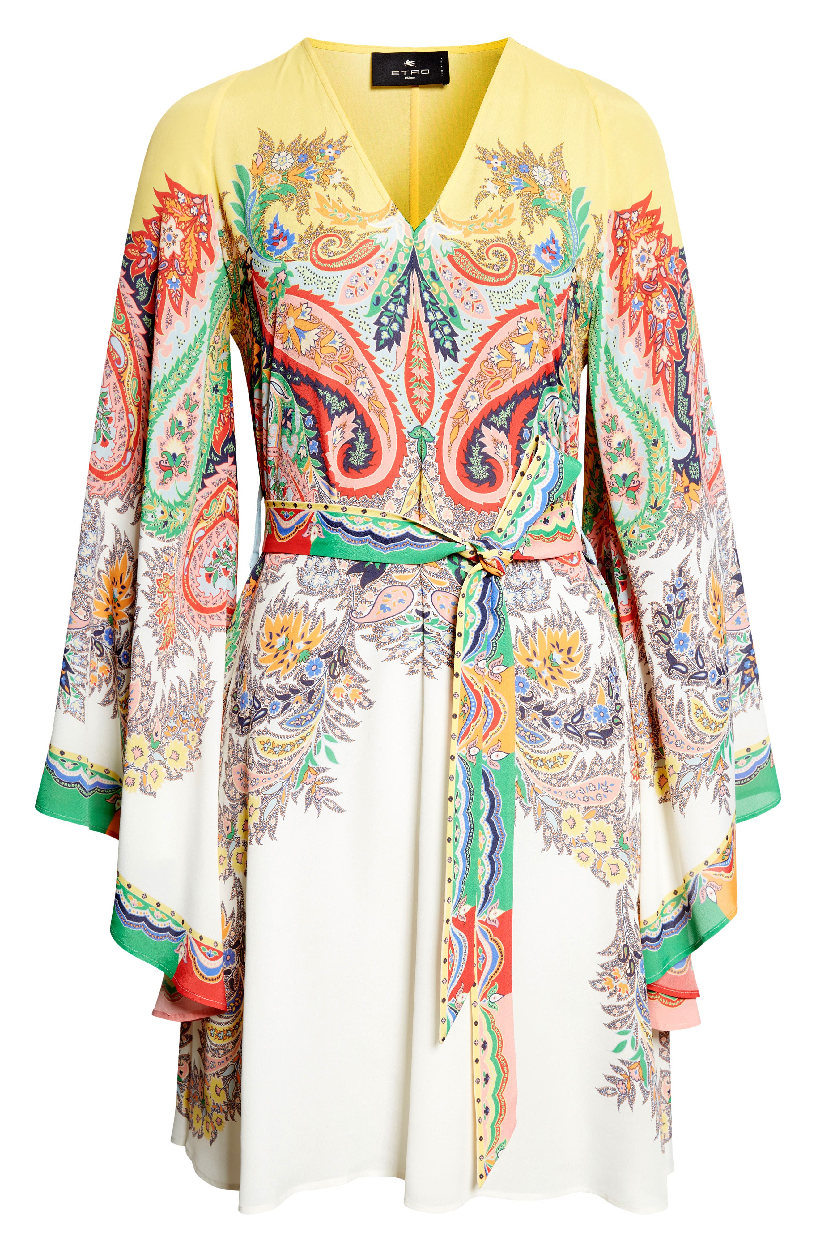 Etro Paisley Print Long Sleeve Dress (Women) | Nordstrom