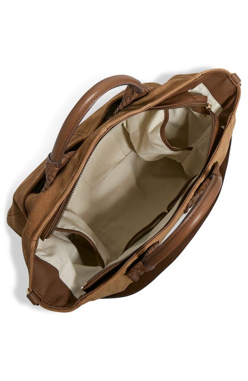 Aimee Kestenberg All For Love Convertible Top Zip Tote In Brown