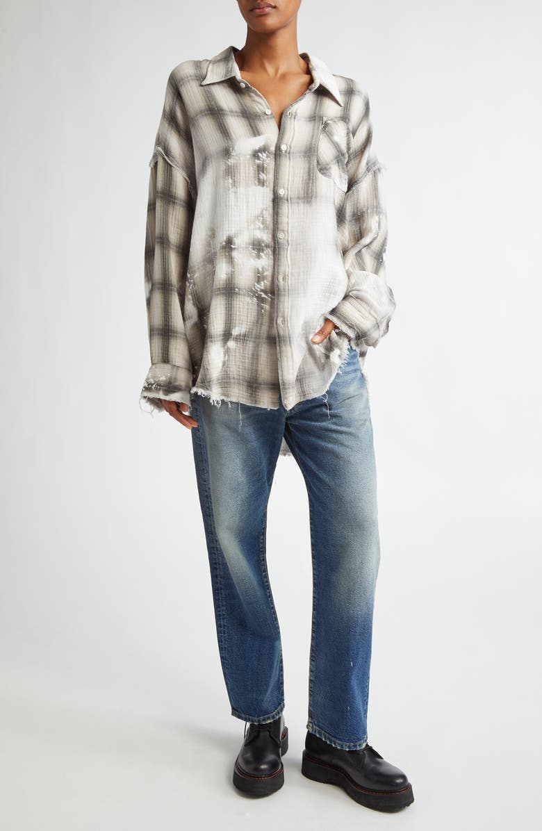 R13 Boyfriend Jeans, Alternate, color, 