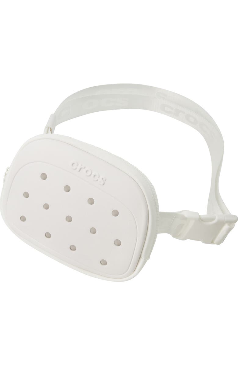 CROCS Classic Belt bag, Main, color, White