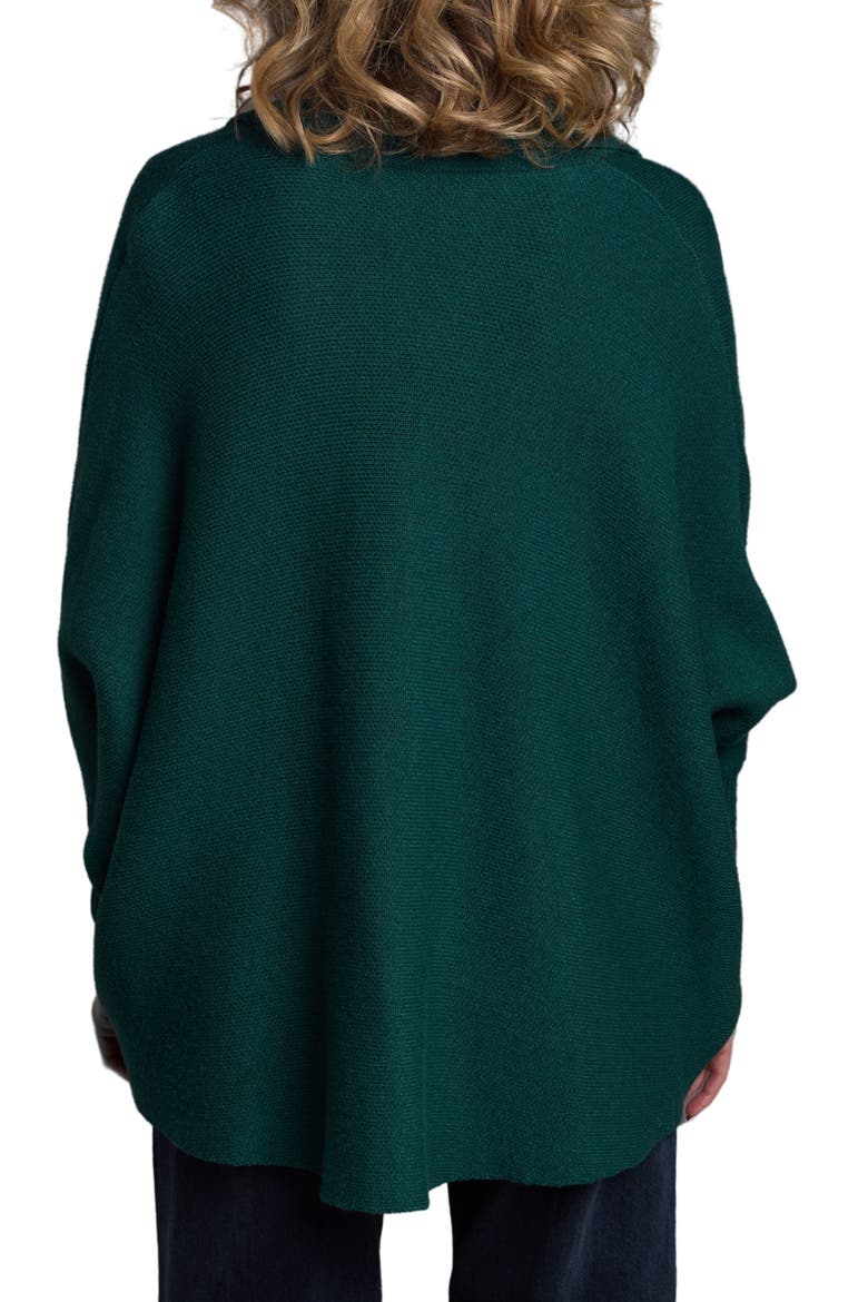 Oversize Ribbed Knit Cardigan, Alternate, color, GREEN