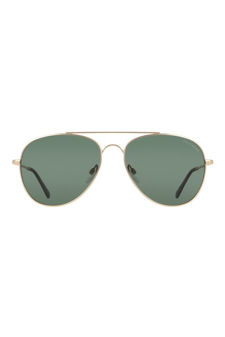 59mm Navigator Sunglasses, Main, color, GOLD