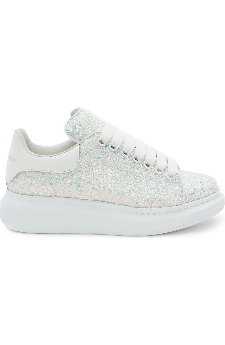 McQueen Alexander McQueen Oversize Glitter Sneaker, Main, color,
