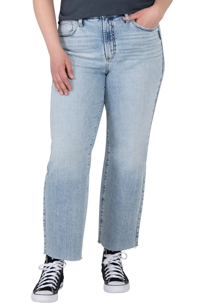 Highly Desirable Ultra High Waist Straight Leg Jeans, Main, color, INDIGO